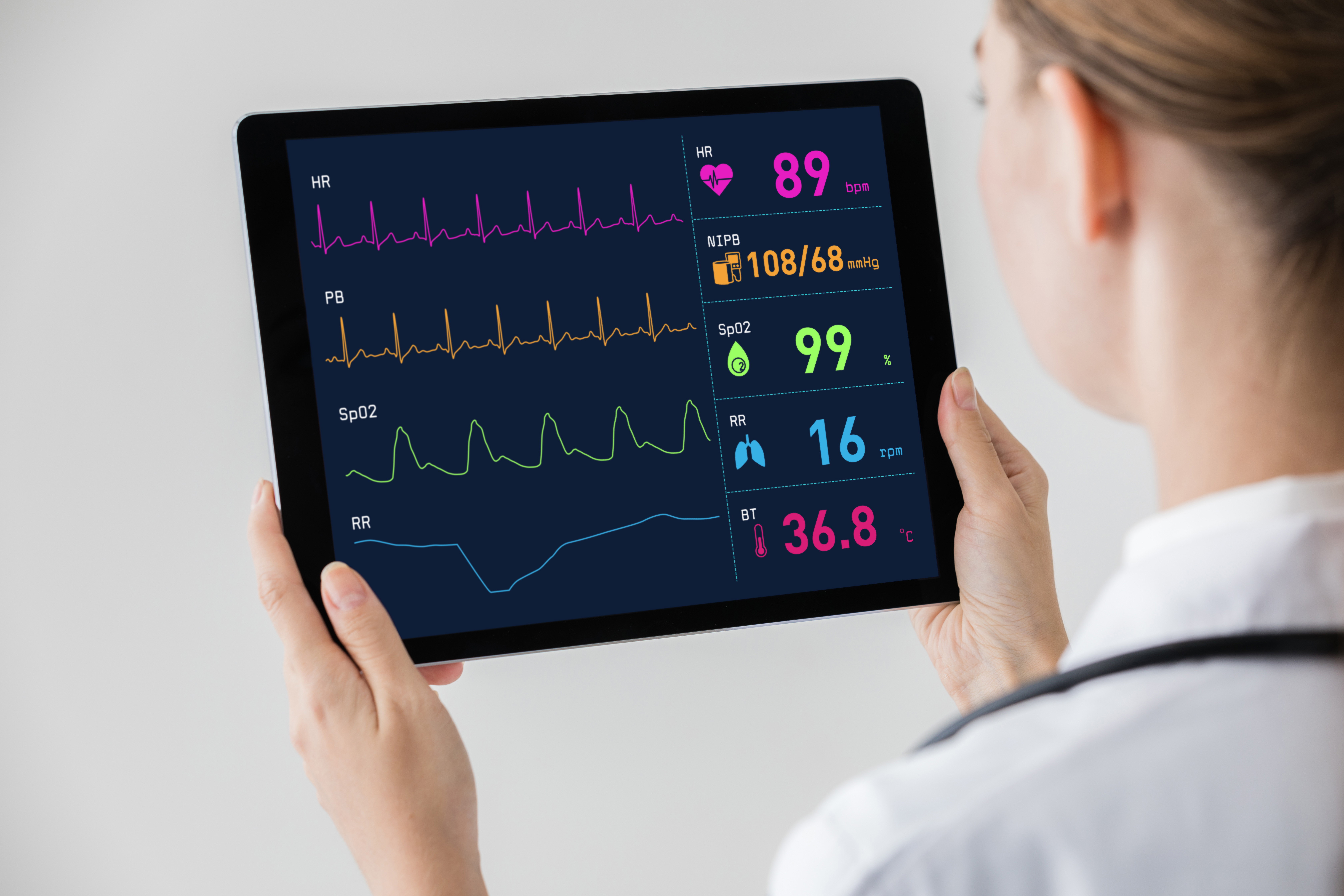 Health monitoring. Health Monitor. IOMT.