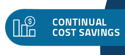 continual cost savings